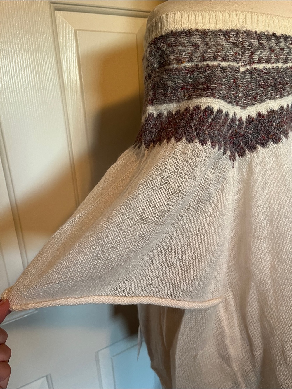 Free People Loch Lomand Off Shoulder Sweater - Picture 9 of 13